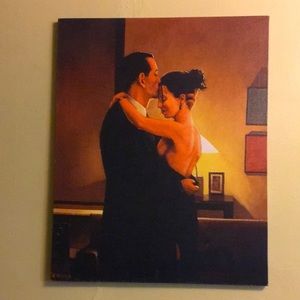 24x30 canvas Jack Vettriano Betrayal NoTurning Back gallery wrap stretched